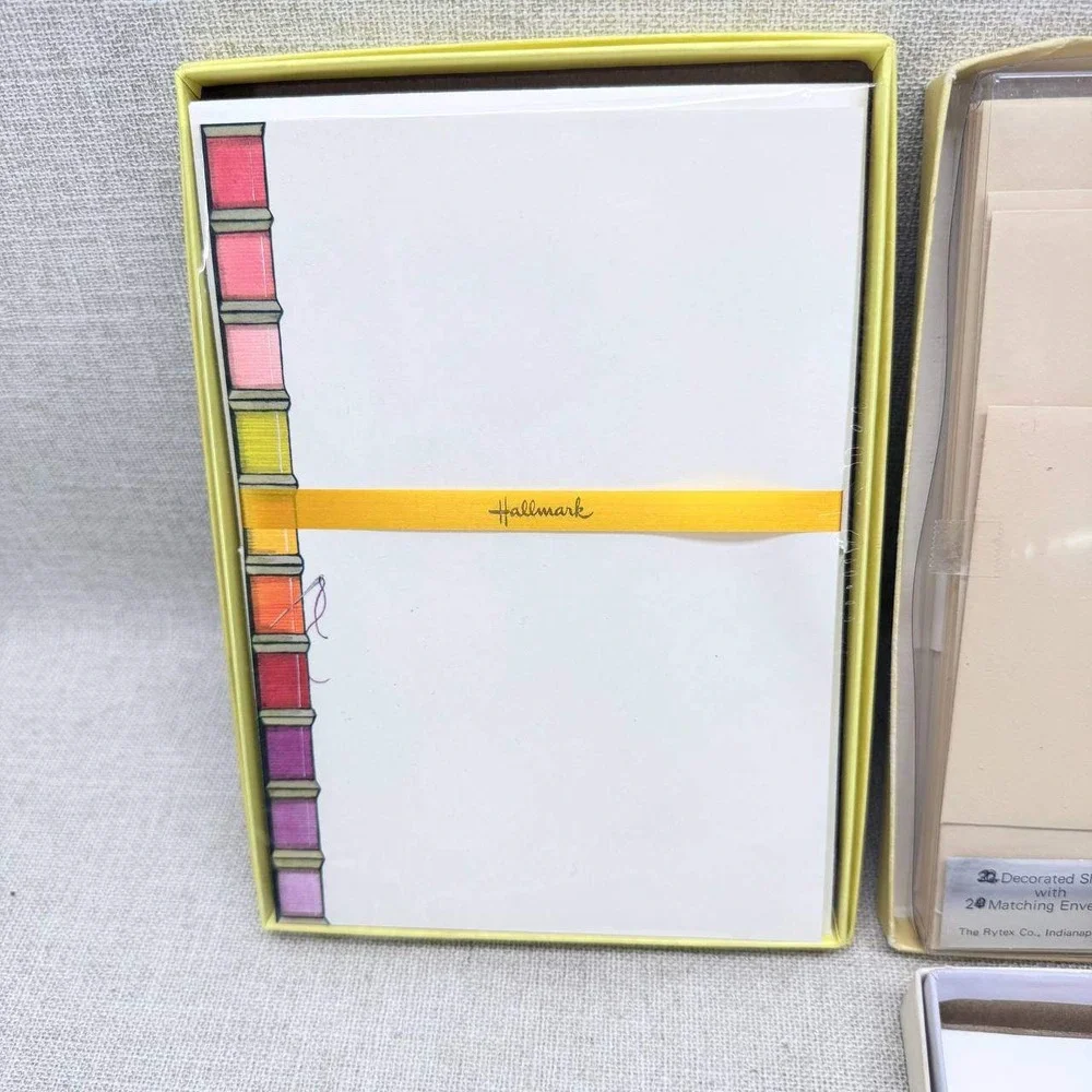 Hallmark vintage stationery